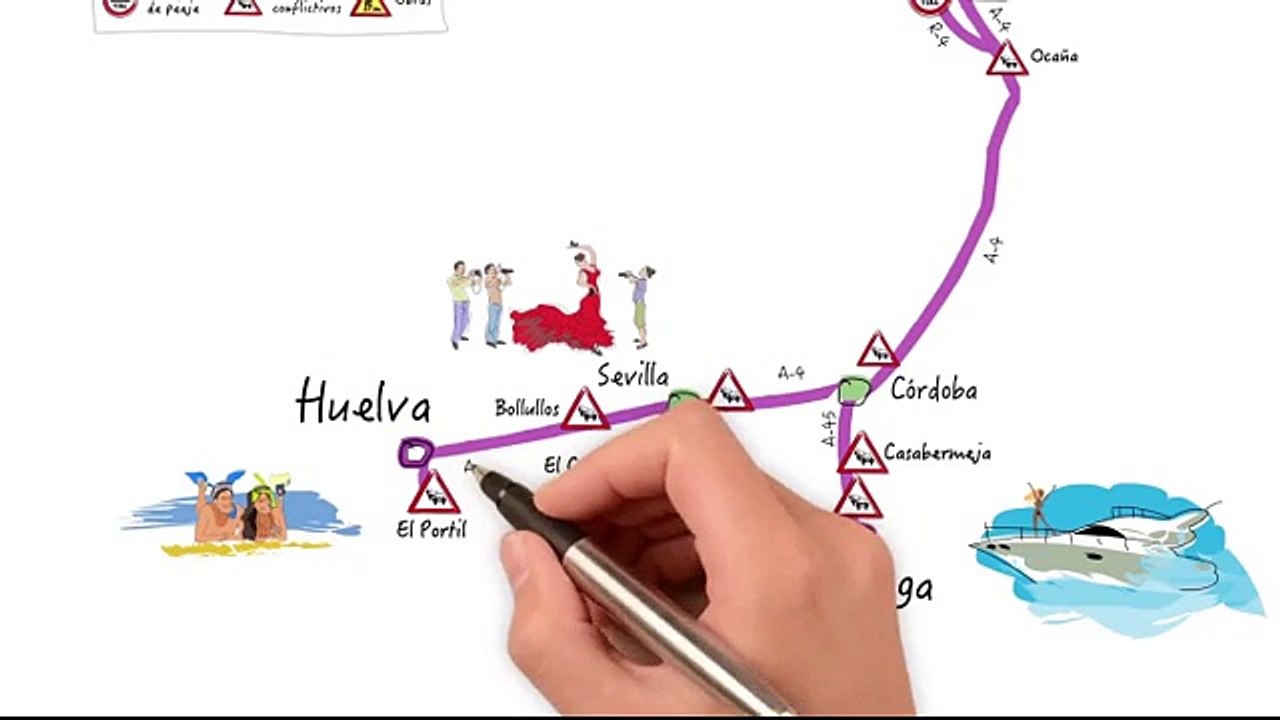 Evita los atascos: alternativas para la RUTA Madrid - Andalucía