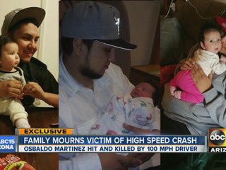 Family mourns victim, Osbaldo Martinez, killed in high-speed crash