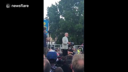 Jeremy Corbyn speaks at rally in Bristol