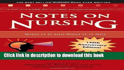 [Popular Books] Notes on Nursing: What It Is and What It Is Not Free Online