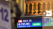 El IBEX 35 avanza un 0,06% a mediodía y se mantiene por encima de los 8.700