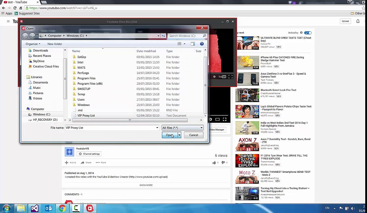 Youtube View Bot