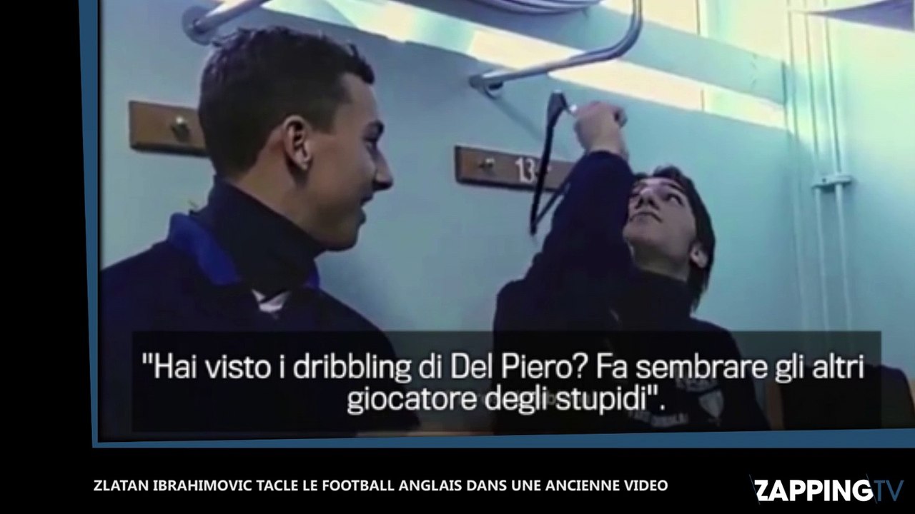 Zlatan Ibrahimovic à Manchester United : Il tacle le football anglais dans une vieille vidéo