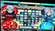 Test de naruto sur wii
