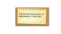 What are the Functions that are Implemented by Twitter Marketing Software?