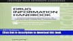[PDF] Drug Information Handbook (Lexicomp s Drug Reference Handbooks) Free Online