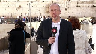 Jerusalem piece to camera