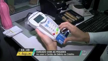 Aumentam os casos de fraudes com cartões de crédito e débito