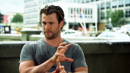 Avengers : L&#039;Ere d&#039;Ultron - Interview Chris Hemsworth VO