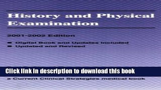 [PDF] History and Physical Examination: 2001-2002 Edition Full Online
