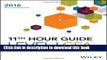 [Popular] Wiley 11th Hour Guide for 2016 Level I CFA Exam Kindle Collection