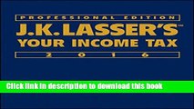 [Popular] J.K. Lasser s Your Income Tax 2016 Paperback Free