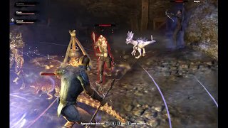 The Elder Scrolls Online - La Caverne de l'Eau-vive - Aldaril - Phurie - Zaracail - Lord Pera - Gameplay