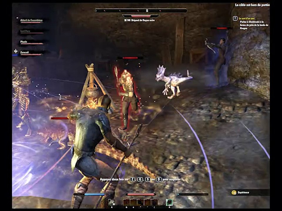 The Elder Scrolls Online - La Caverne de l'Eau-vive - Aldaril - Phurie - Zaracail - Lord Pera - Gameplay