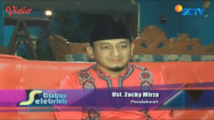 Lebaran Ustadz Zacky Mirza Tanpa Sang Istri - Status Selebritis