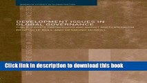 Ebook Development Issues in Global Governance: Public-Private Partnerships and Market
