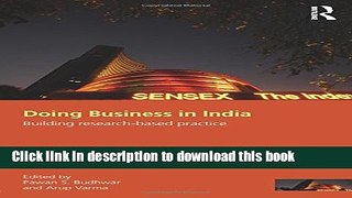 Ebook Doing Business in India Free Online