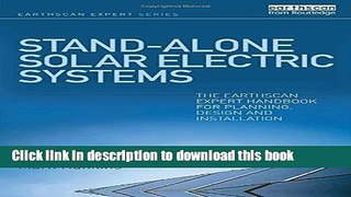 Ebook Stand-alone Solar Electric Systems: The Earthscan Expert Handbook for Planning, Design and