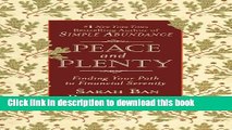 [Popular] Peace and Plenty: Finding Your Path to Financial Serenity Kindle Free