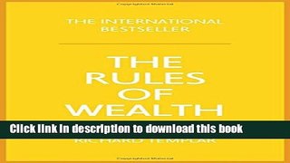 [Popular] The Rules of Wealth: A Personal Code for Prosperity and Plenty Hardcover Collection