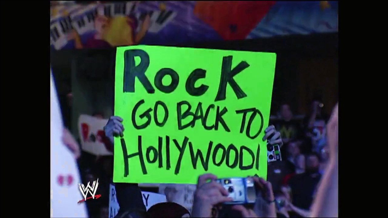 The Rock & The Hurricane Backstage Raw 02.24.2003 (HD)