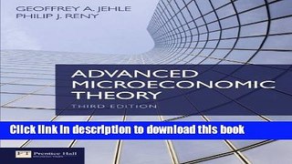 [Popular] Advanced Microeconomic Theory (3rd Edition) Paperback Collection
