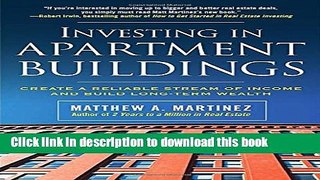 [Popular] Investing in Apartment Buildings: Create a Reliable Stream of Income and Build Long-Term
