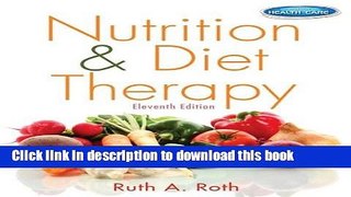 [Popular Books] Nutrition   Diet Therapy Free Online