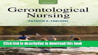 [Popular Books] Gerontological Nursing (3rd Edition) Download Online