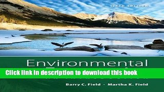 [Popular] Environmental Economics: An Introduction Kindle Collection