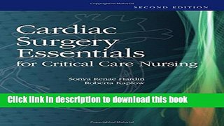 [Popular Books] Cardiac Surgery Essentials For Critical Care Nursing Download Online