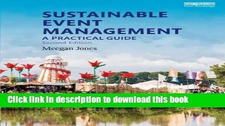 Ebook Sustainable Event Management: A Practical Guide Free Online