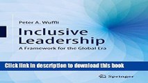 Ebook Inclusive Leadership: A Framework for the Global Era Free Online