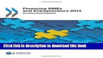 Ebook Financing Smes and Entrepreneurs 2013 an OECD Scoreboard Free Online