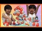 KINDER Surprise Eggs and KINDER Joy Chocolate Surprises | Liam and Taylor's Corner