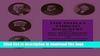 Ebook The Paisley Thread Industry Free Online