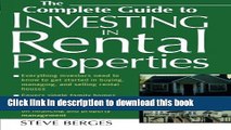[Popular] The Complete Guide to Investing in Rental Properties Kindle Free