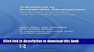 Ebook Transitions to Sustainable Development: New Directions in the Study of Long Term