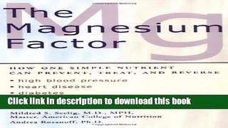[PDF] The Magnesium Factor Full Online