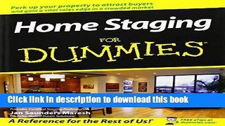[Popular] Home Staging For Dummies Kindle Collection