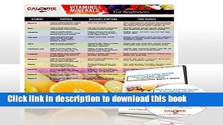 [Popular Books] Vitamins   Minerals For Beginners Full Online