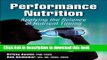 [PDF] Performance Nutrition: Applying the Science of Nutrient Timing Download Online
