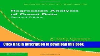 Books Regression Analysis of Count Data Free Online