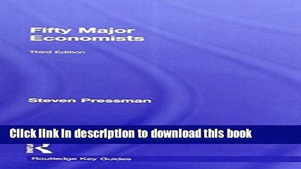 Books Fifty Major Economists Full Online