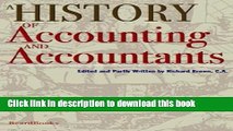 Books A History of Accounting and Accountants Full Online