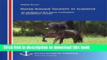 Books Horse-Based Tourism in Iceland - An Analysis of the Travel Motivation of Equestrian Tourists