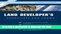 [Popular] Residential Land Developer s Checklists and Forms Paperback Collection