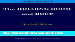 [Popular] The Housing Boom and Bust: Revised Edition Paperback Online