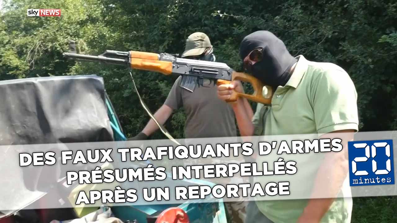 Des faux trafiquants d'armes présumés interpellés après un reportage