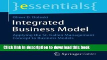 Ebook Integrated Business Model: Applying the St. Gallen Management Concept to Business Models